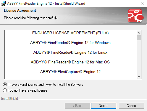 abbyy finereader 14 serial number activation code