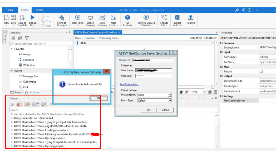 ABBYY FlexiCapture Connector for UiPath - Failed to Open Session -  Activities - UiPath Community Forum