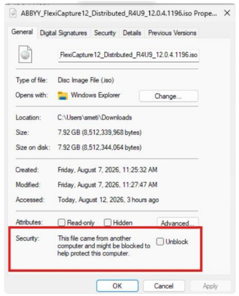 Unblock the archive