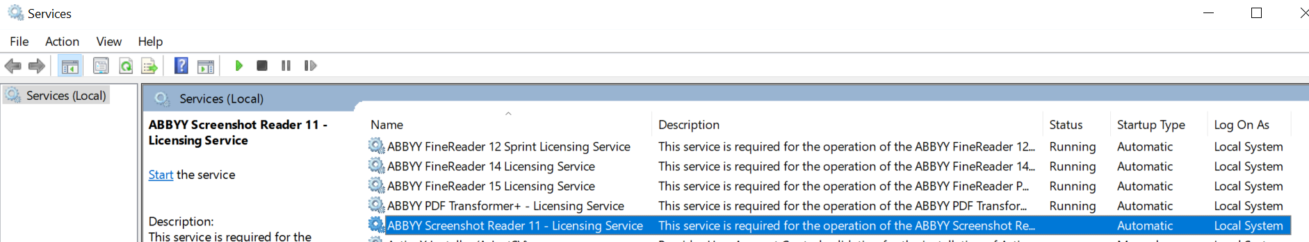 Abbyy Screenshot Reader - 1 device - Perpetual license